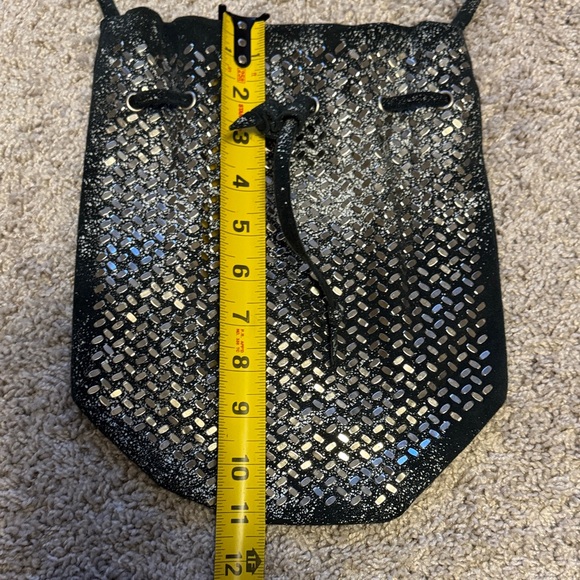 Calleen Cordero Black studded Crossbody Bag - Picture 7 of 8